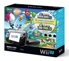 Wii U Console Deluxe: Mario & Luigi Edition - Wii U | Galactic Gamez