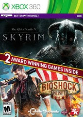 Elder Scrolls V: Skyrim & BioShock Infinite Bundle - Xbox 360 | Galactic Gamez